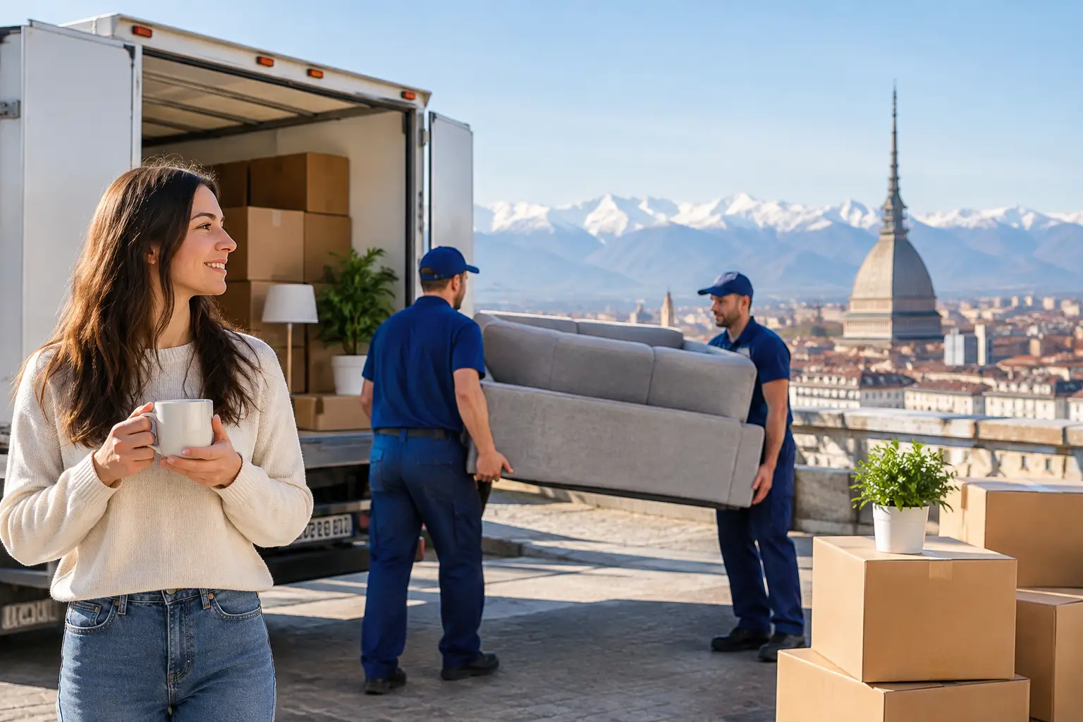 Servizi trasloco completi senza stress a Torino