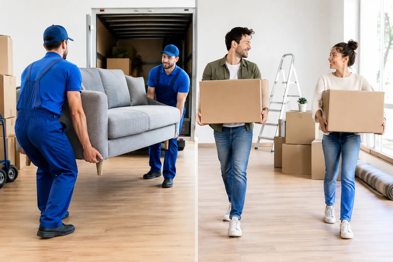 Trasloco professionale versus fai-da-te: cosa conviene Trasloco professionale versus fai-da-te: cosa conviene